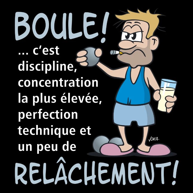 Boule Cartoon - un peu de relâchement!
