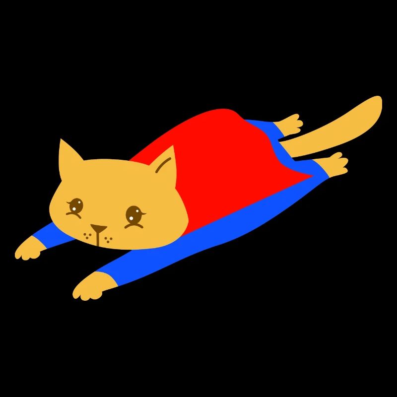 Superhero cat