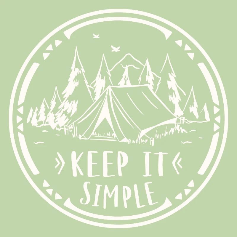 Zelten Campen Keep It Simple Camper