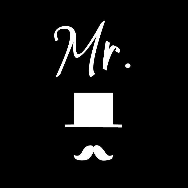 Mr Gentleman Icon – Hat & Mustache Wedding