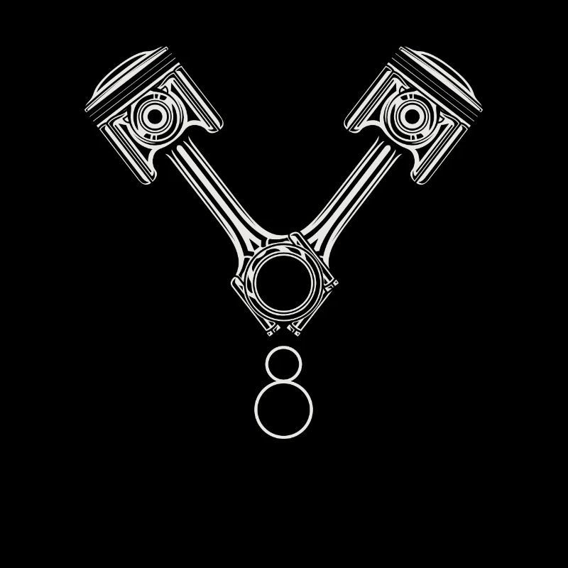 V8 engine