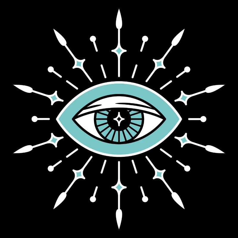 Symbole esthétique du mauvais œil