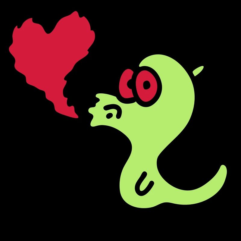 Verliebter Drache mit Herz 3