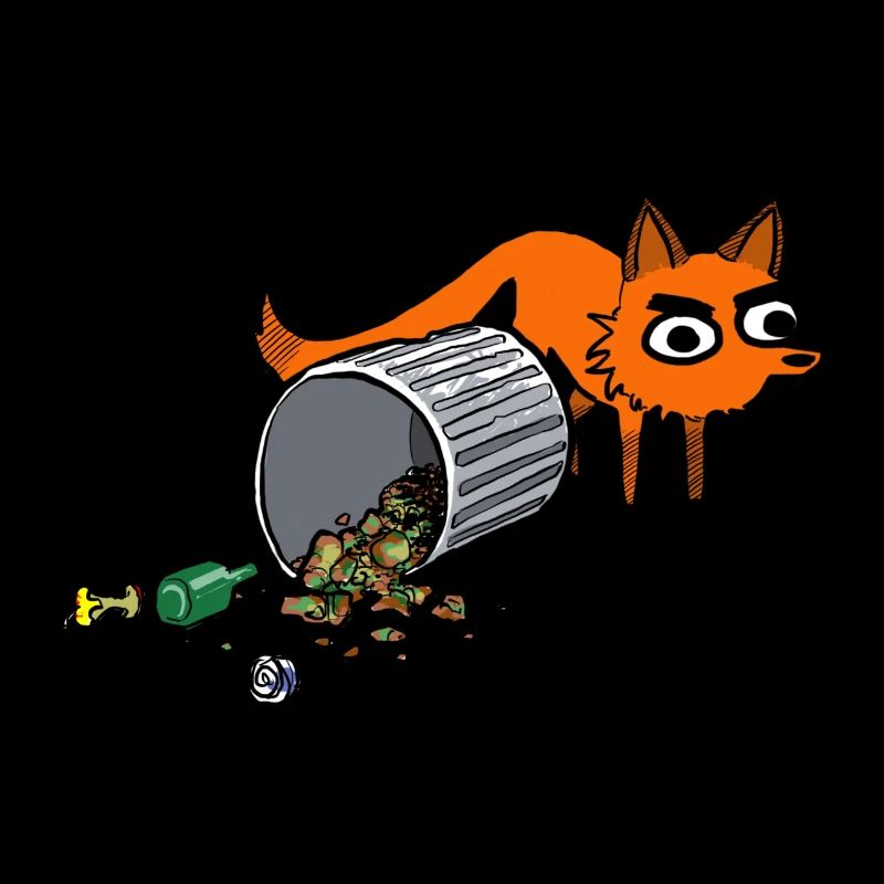 Fuchs-Mülleimer