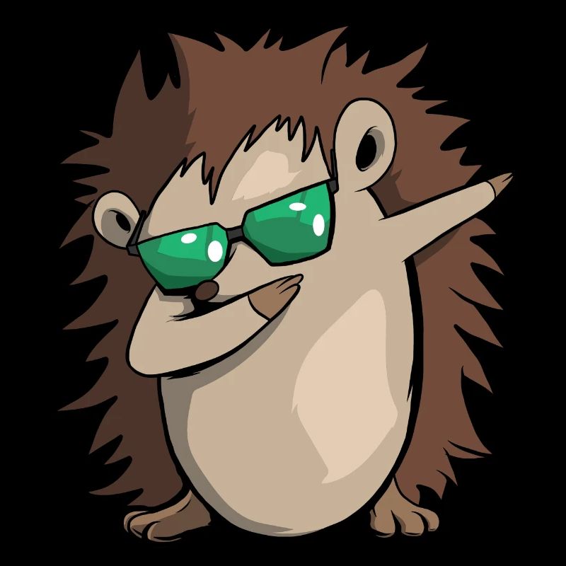 Dabbing Hedgehog