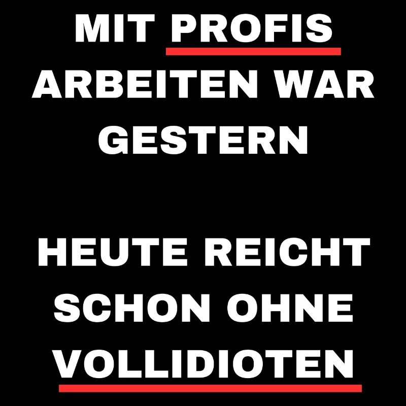 Mit Profis arbeiten