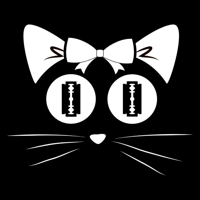 Chat Yeux de chat du gros chat ronronnant Mietz