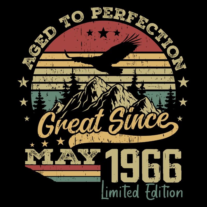 58 ans Vieilli à la Perfection né en mai 1966