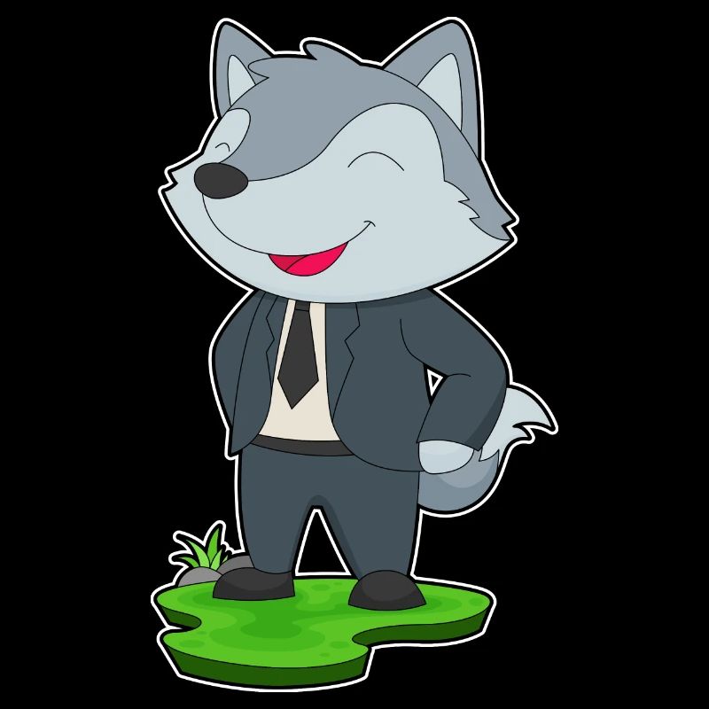 Wolf Groom Tie Wedding