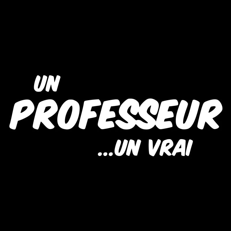un professeur ... un vrai