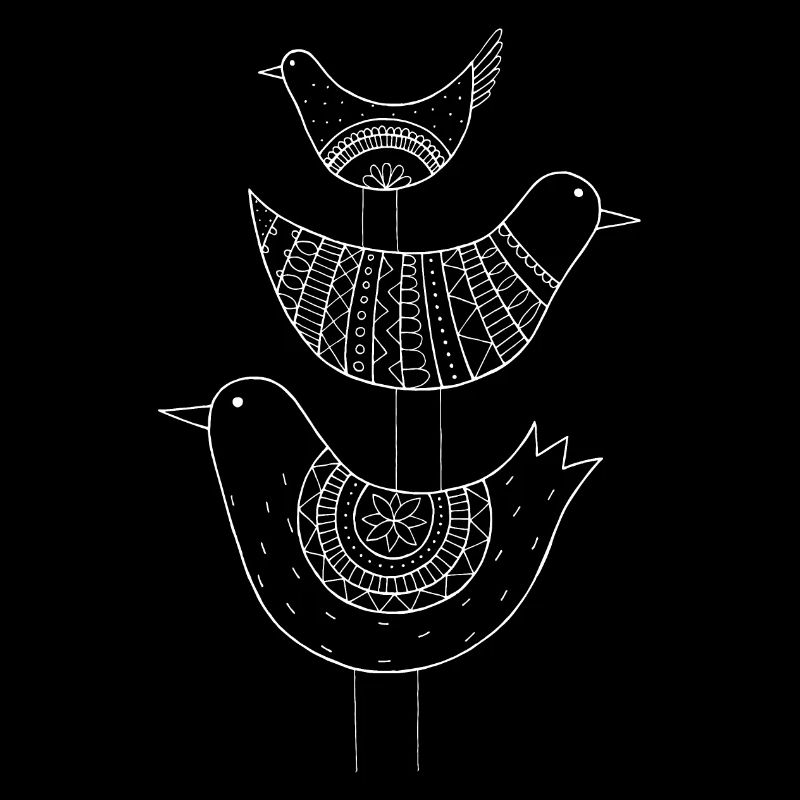 3 Vögel