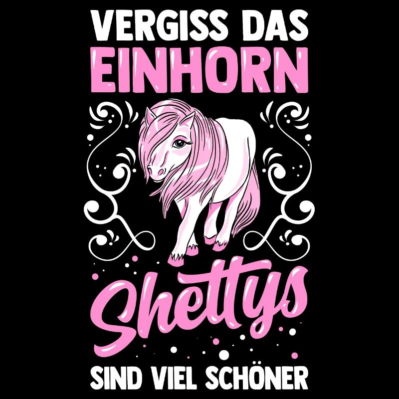 Shetlandpony Shetty Pony Geschenk Pferde Reiten