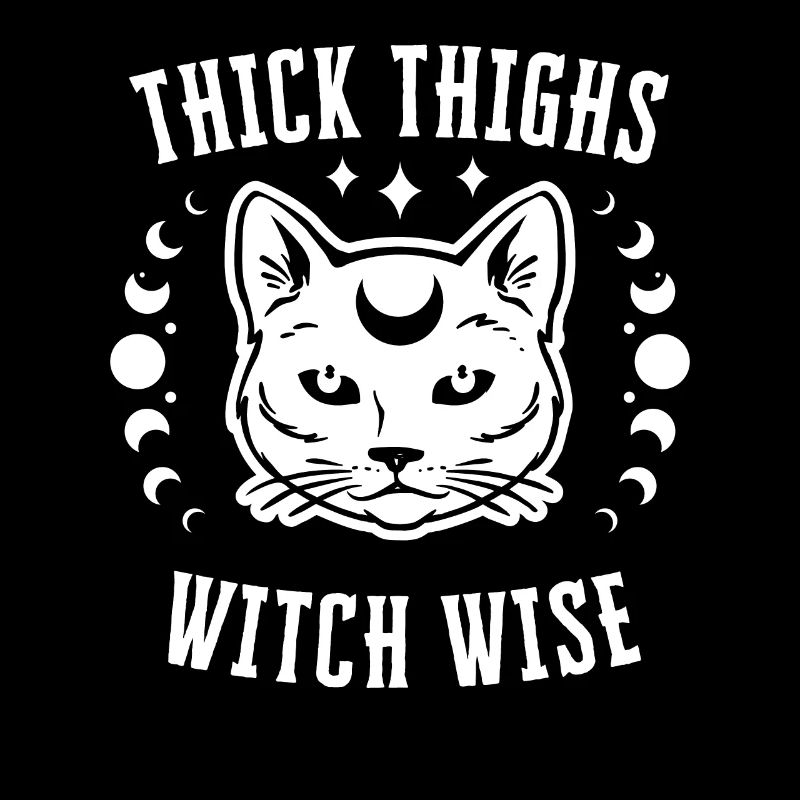 Thick Thighs Witch Wise Halloween