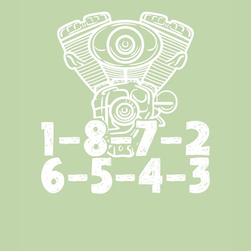 V8 Engine 1-8-7-2-6-5-4-3 Fire Order