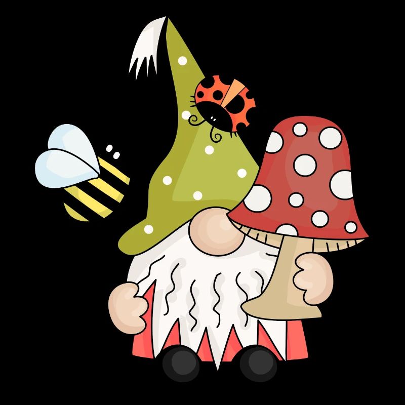 Toadstool Garden Gnome