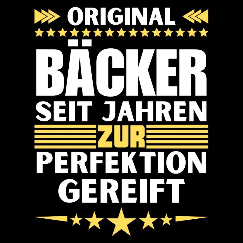 Zur Perfektion gereifter Bäcker