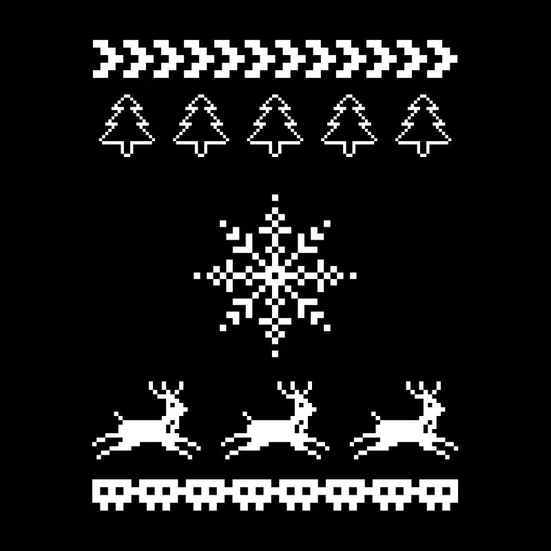 Noël en pixel art