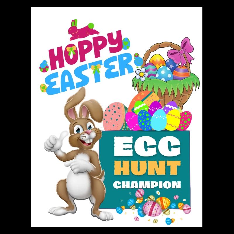 Hoppy Easter Egg Hunt Champion Easter