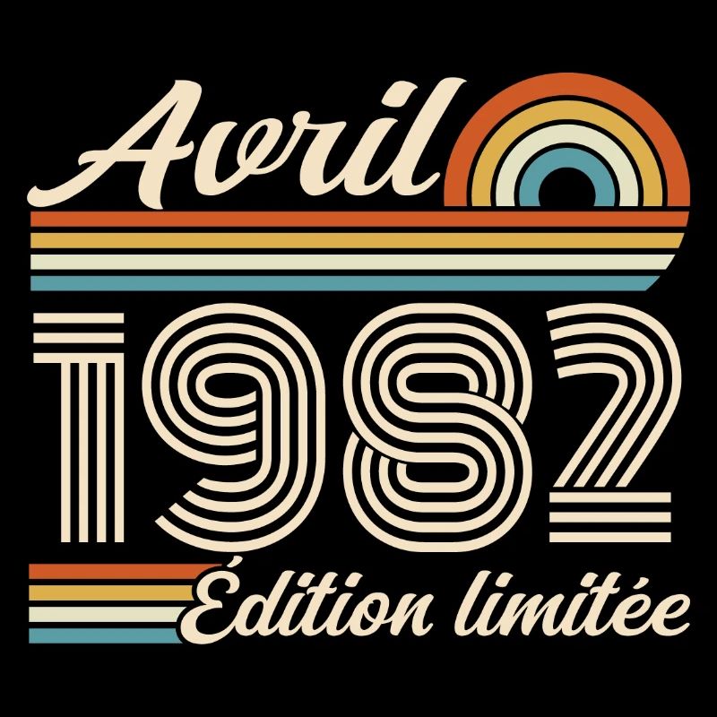 April 1982 Retro-Geburtstag 1982 April 1982