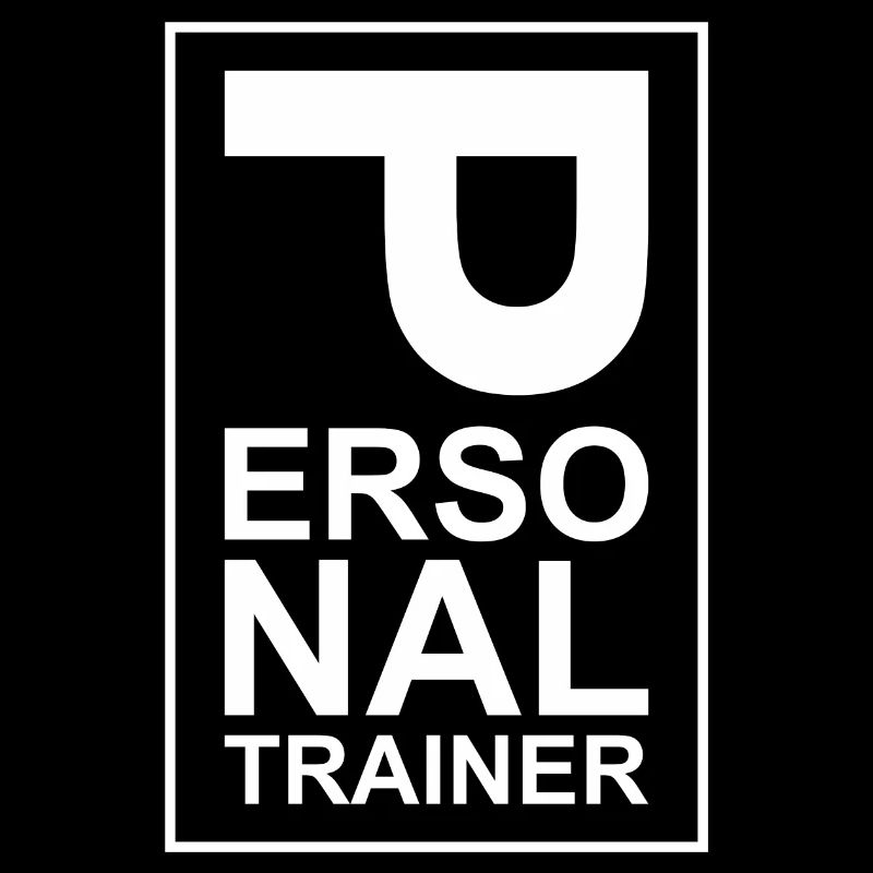 Personaltrainer - weiß