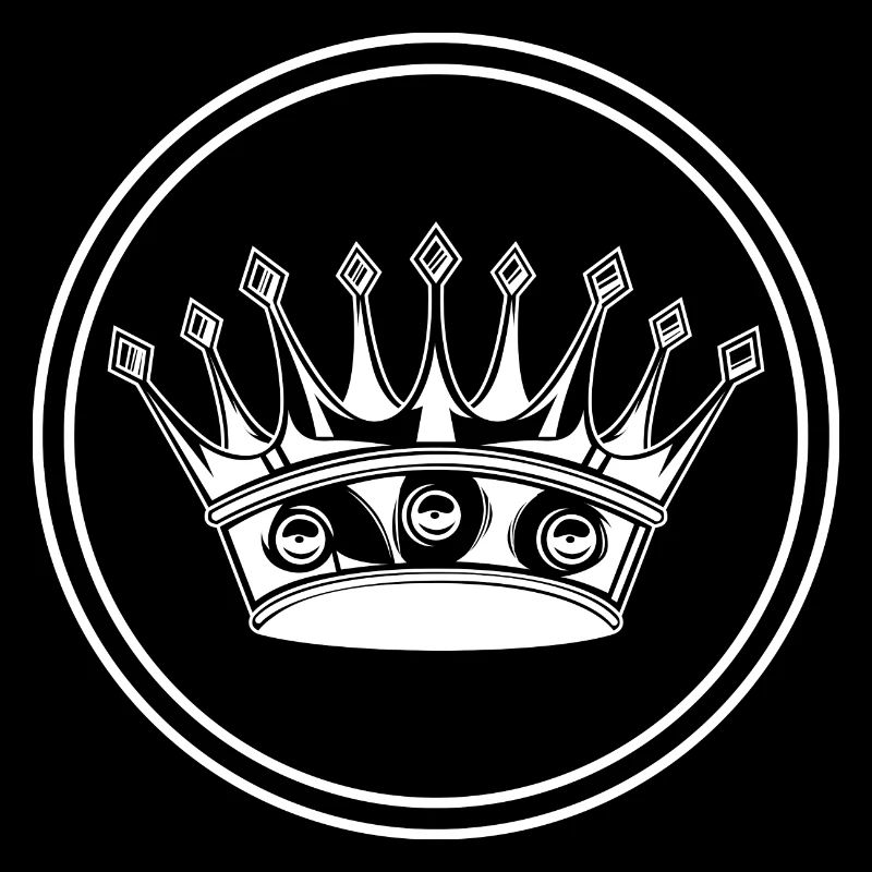 Crown silhouette icon
