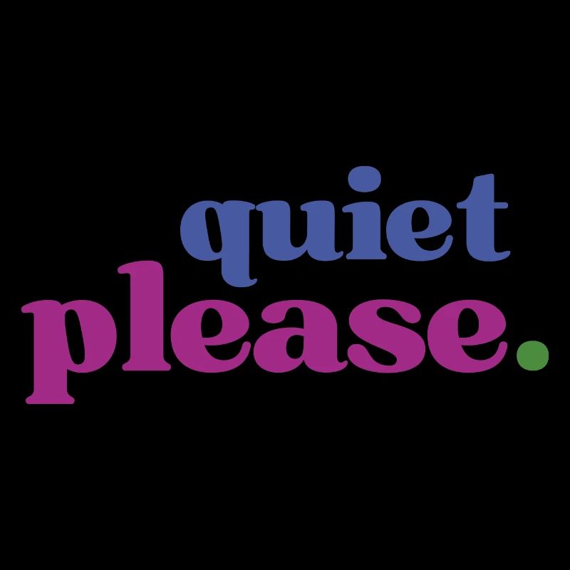 Un peu de paix et de tranquillité s’il vous plaît - pour tous les amoureux du silence