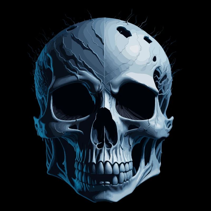 WIKINGER SCHÄDEL I SKULL DESIGN