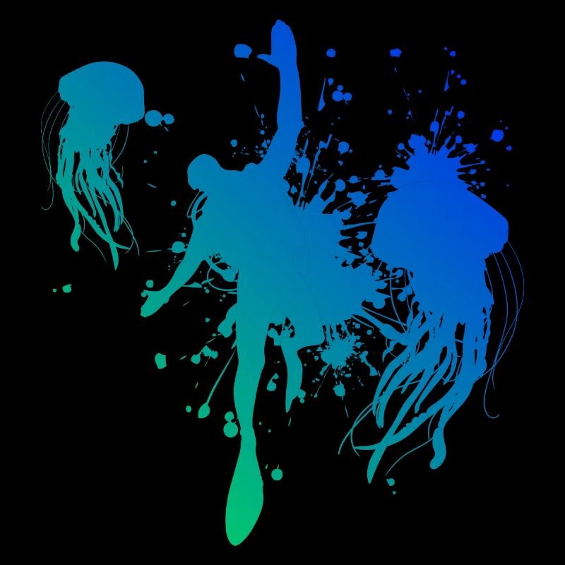 Diver Diver Men Free Dive Scuba Divers