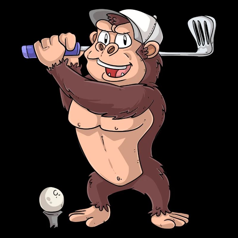 Golfing Monkey