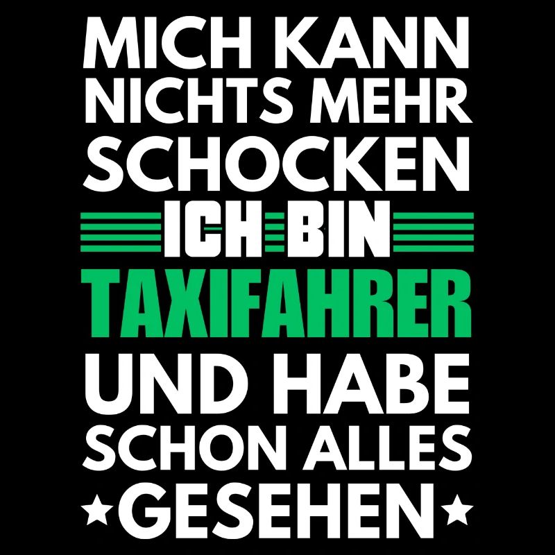 Nicht schockbarer Taxifahrer