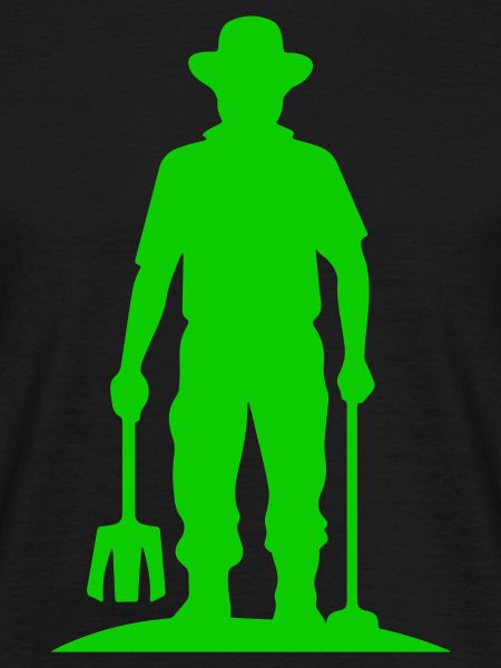 Farmer Silhouette