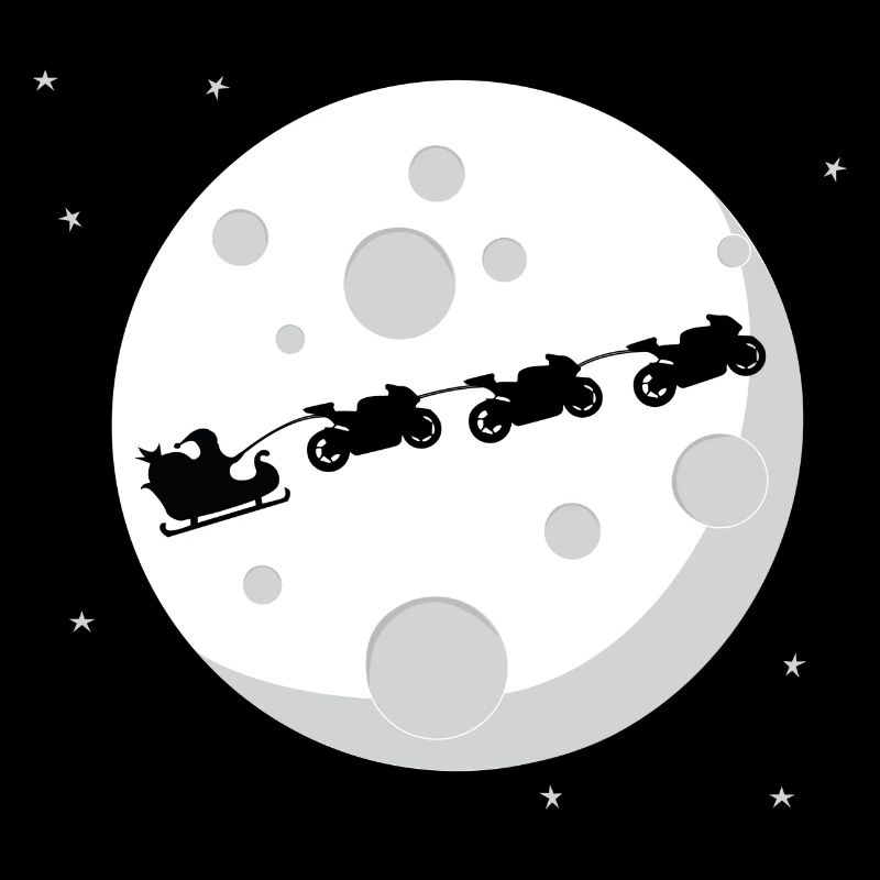 Xmas motorcycle