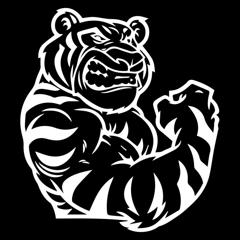 Tiger Bodybuilding Biceps