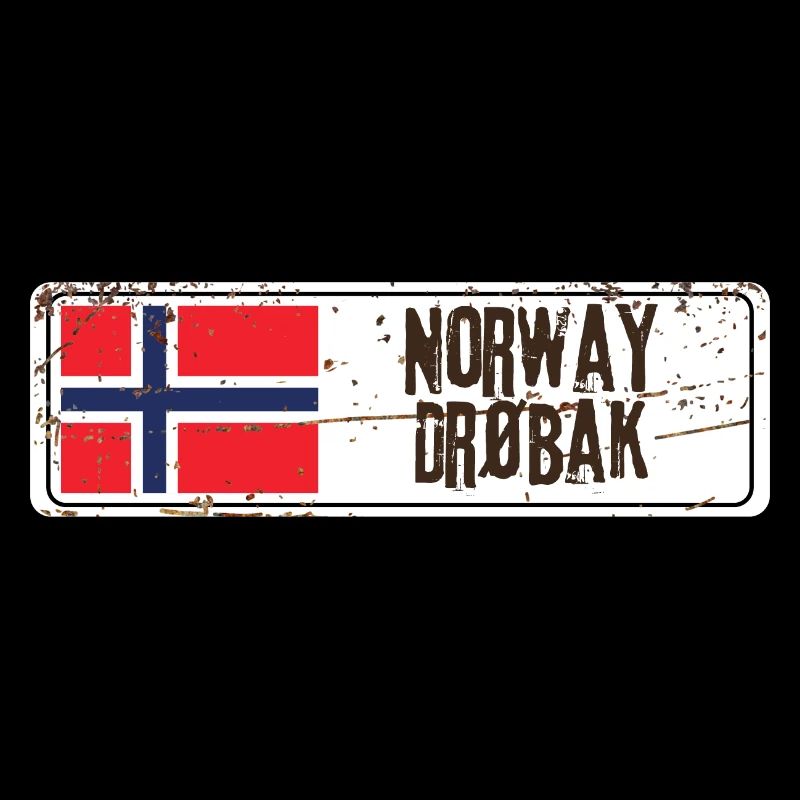 Drøbak Norway Flag