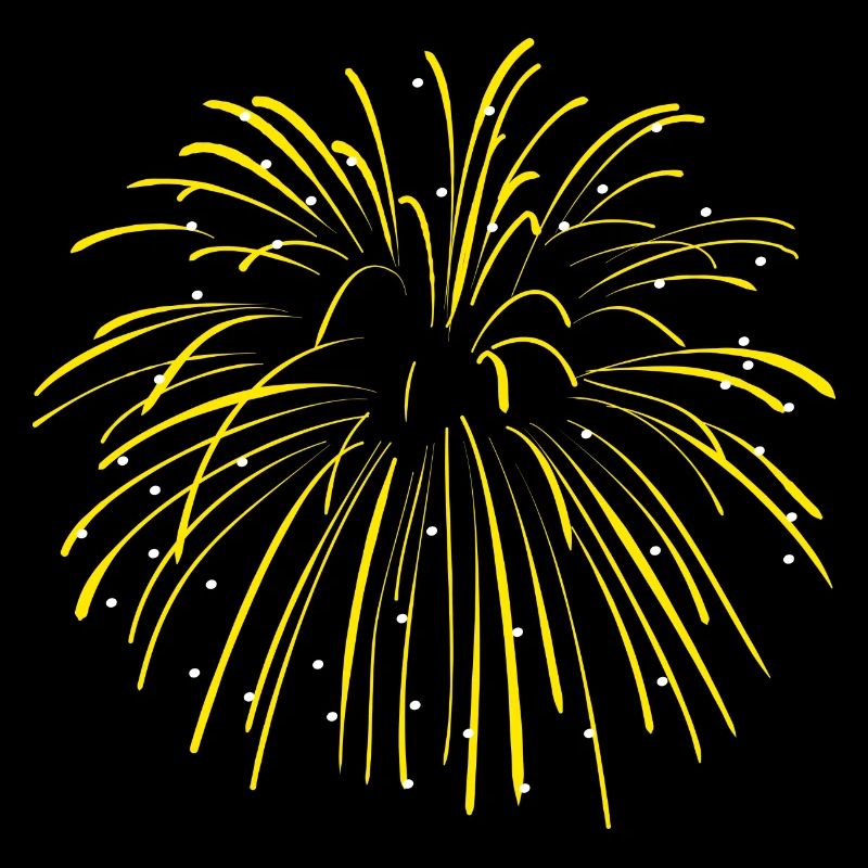 Effet de feux d'artifice Pyro