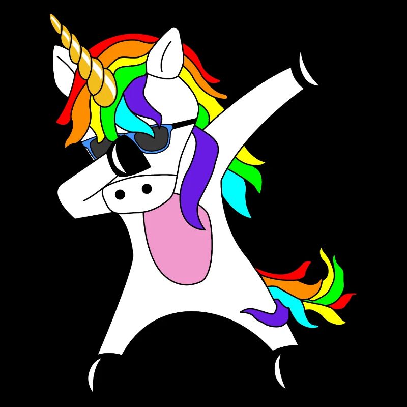 Dabbing Unicorn Gift Idea Dab Dabbendes Unicorn