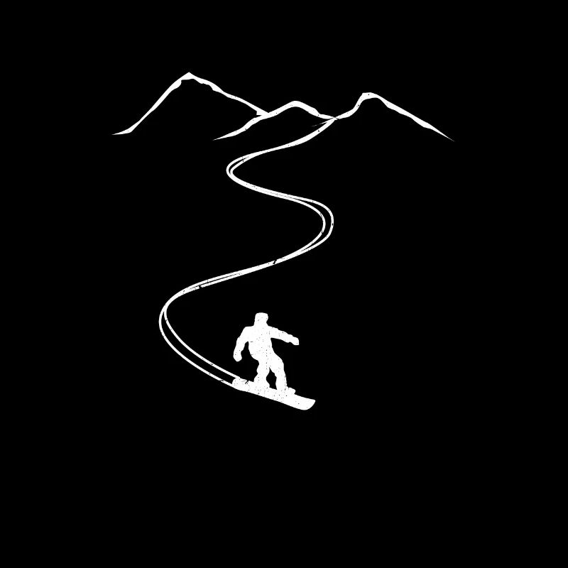 Snowboarder Snowboard Powder Pulverschnee Freeride