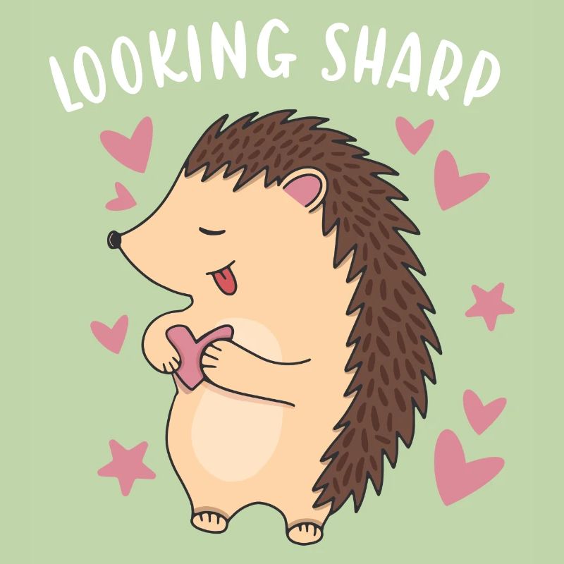 Hedgie Looking Sharp Hérisson