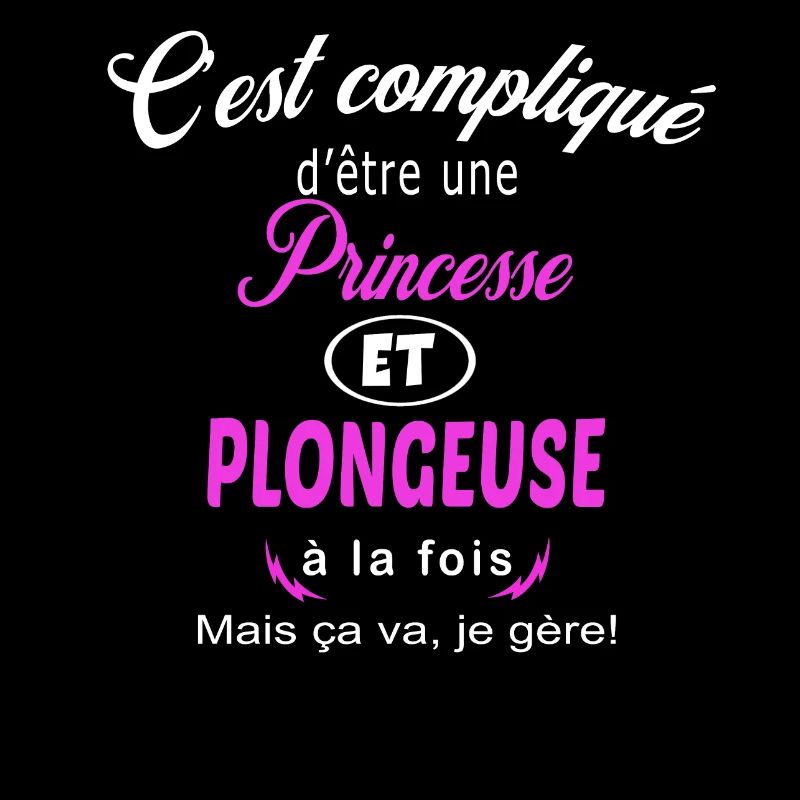c'est compliqué princesse et plongeuse