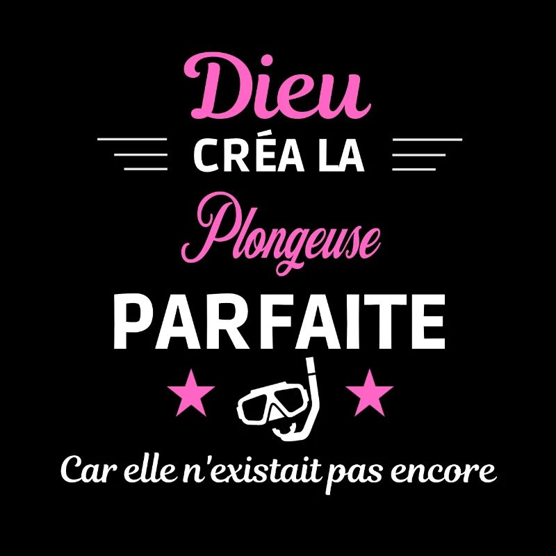 dieu créa la parfaite humour Plongeuse