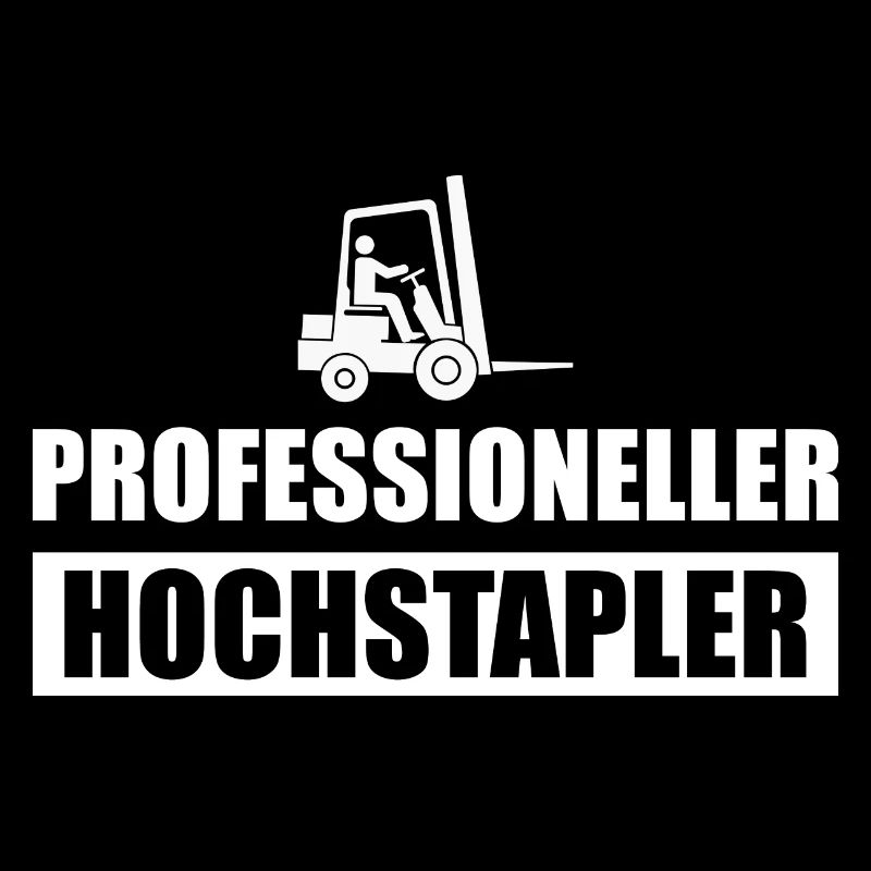 Stapler Professioneller Hochstapler Staplerfahrer