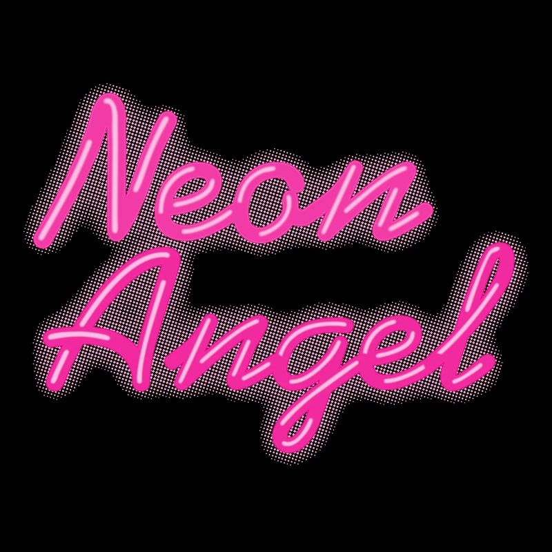 Neon Pink Angel