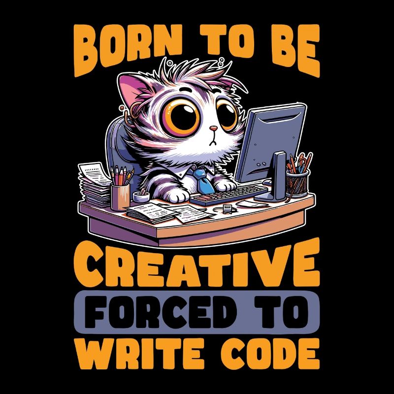 Coder Born To Be Creative Web Developer Coders