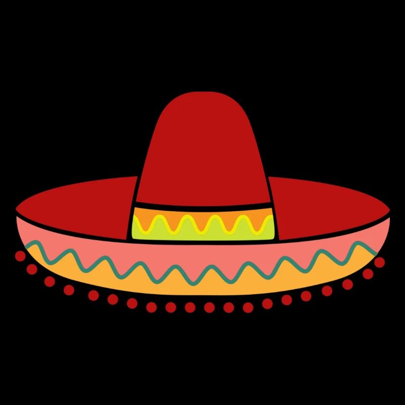 Sombrero Cinco de Mayo chapeau de paille