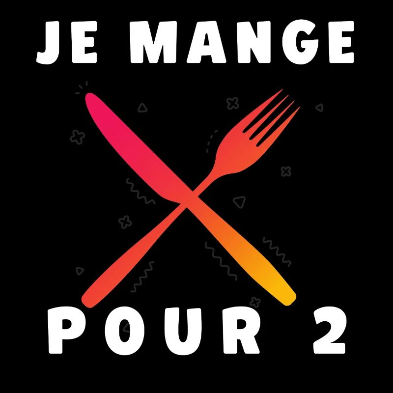 je mange beaucoup