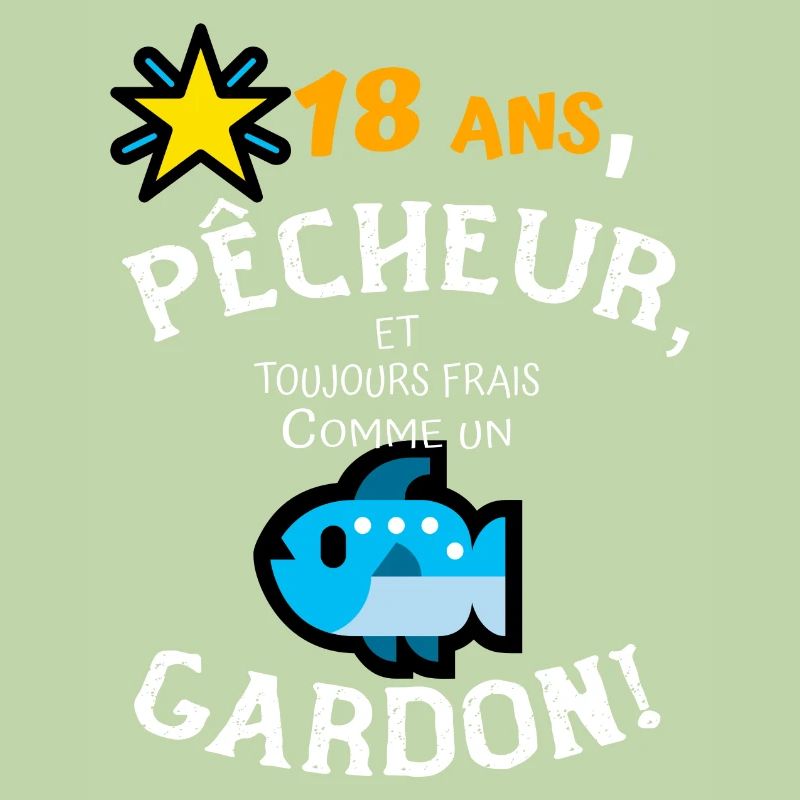 Pêcheur 18 ans, Toujours Frais comme un Gardon