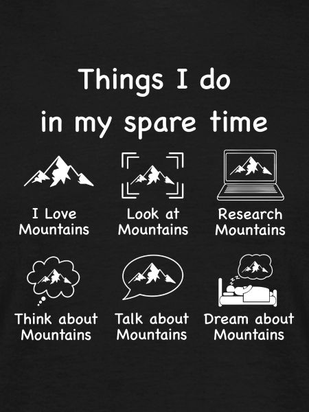 Mountain lovers (black)