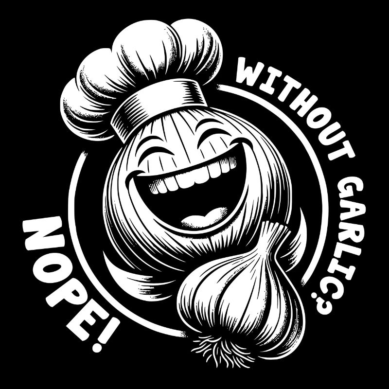 Laughing garlic bulb - never without garlic