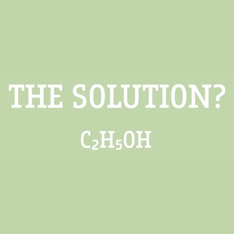 The solution C2H5OH