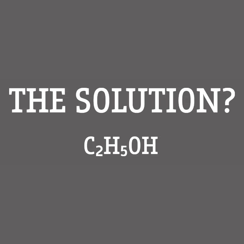 La solution C2H5OH